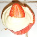 Cupcake fraise-mascarpone