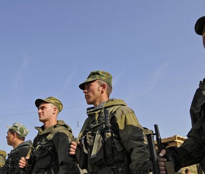 Moscou renforce la préparation militaire de la 7 eme base militaire des forces armées russes en Abkhazie.