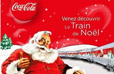 Road-Show de noël: Embarquez dans le train Coca-Cola !