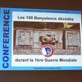 SOUVENIR FRANCAIS : CONFERENCE ET CEREMONIE DU 11 NOVEMBRE 2016 