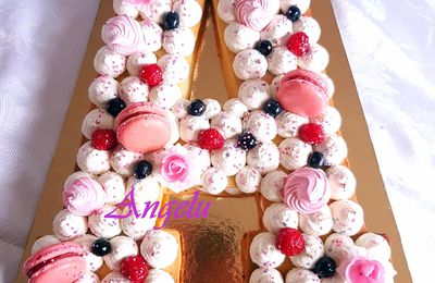 Letter cake A