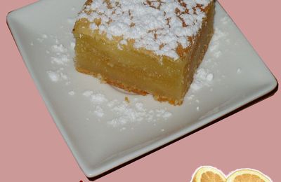 Carrés Fondants au Citron