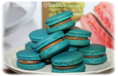 Macarons ganache café