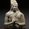 Buddha Preaching, 3rd century CE, Pakistan (Gandhara)