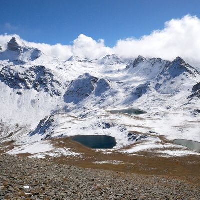 POINTE de LANSERLIA, et ses LACS