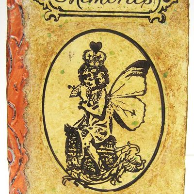 Couverture de carnet vintage