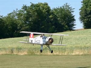 Un Bucker Jungmeister à l’échelle 1/2.