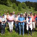 SORTIE PÉDESTRE DE LA SOCIÉTÉ D'HISTOIRE DE LA VALLÉE DE MASEVAUX AU PETIT-BALLON