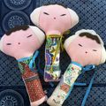 Les Bik-Nok Kokeshi Dolls 