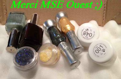 Les Cadeaux de MSE  ainsi que le concours Ongles et Style