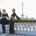 Séance photo sur le pont Alexandre III