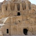 Jordanie - la cité antique de Petra - la traversée du Siq vers le Trésor "Khazneh"