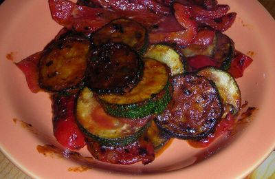 Légumes grillés a la tomate.