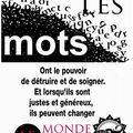 Le pouvoir des mots