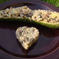 COURGETTES FARCIES A L'EBLY