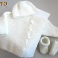 TUTO tricot bébé TROUSSEAU  bb