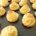 gougères ail et fines herbes