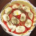 Tarte Tomate/Mozzarella