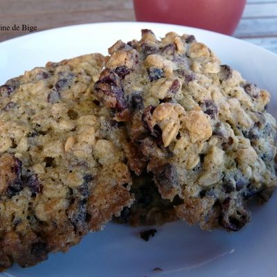 Des oatmeal cookies pour le goûter