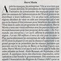 Hervé MORIN: "En Normandie, une entreprise, c'est sacré!"
