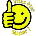 Vous êtes super ! 