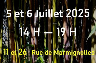 BALADE AU JARDIN , 26 artistes pour vous y accueillir les 5 et 6 juillet 2025.