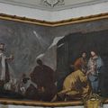 Fresques dans l'eglise de la cartuja réalisées entre 1773 et 1774 par Goya 