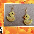 Boucles d’oreilles ‘petits canards’