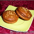 Whoopies choco-noisettes fourrés au nutella