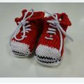 Petits chaussons, style Converse