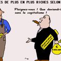 Les riches sont de plus en plus riches selon l'Insee . .