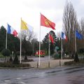 Rond-point à Lisieux