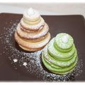 Sapins biscuits à la crème