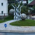 Rond-point à Baden-Württemberg (Allemagne)