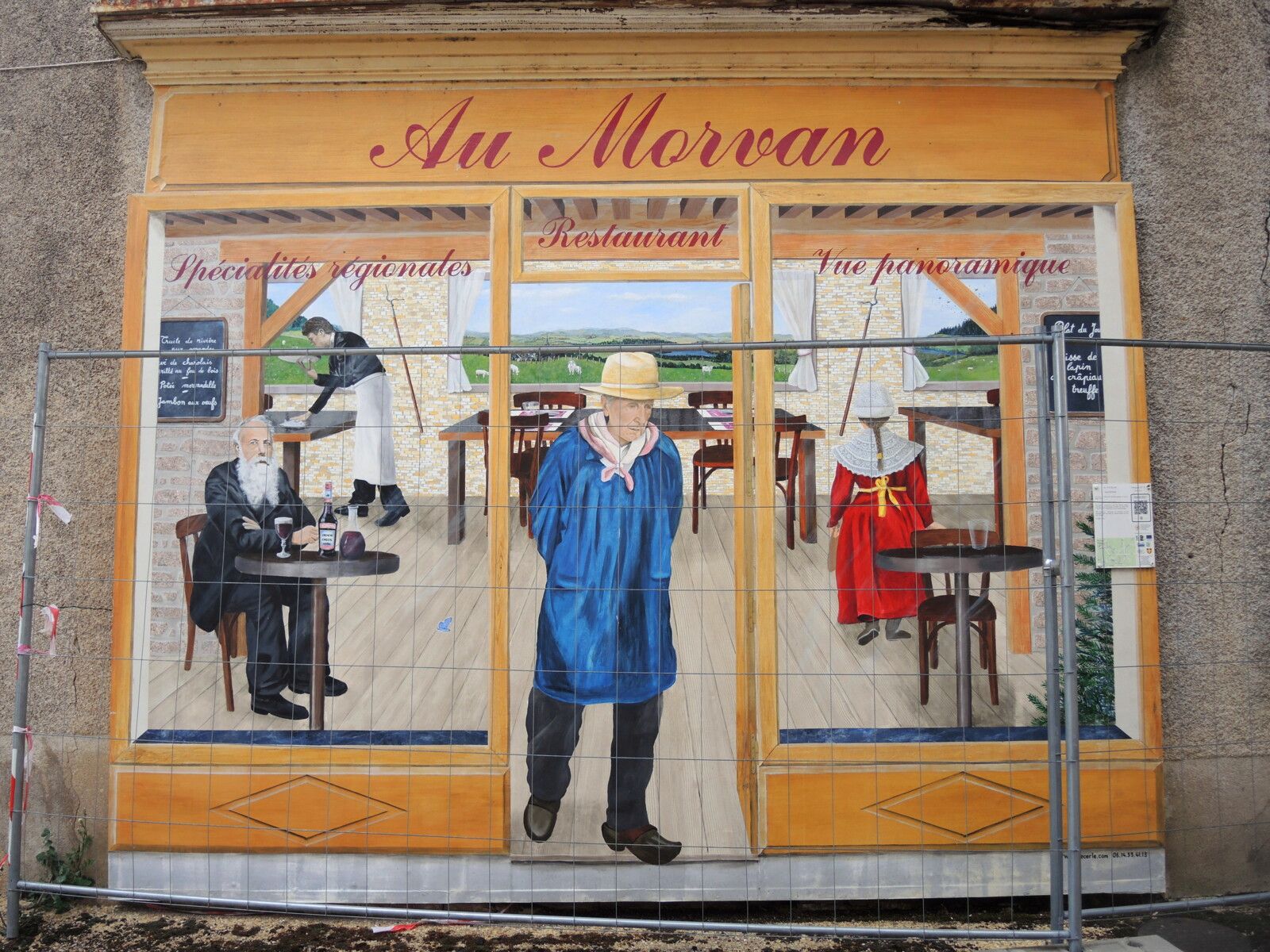 Moulins-Engilbert, trompe l'oeil magasin (58)