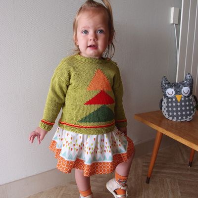 Couture et tricot assortis...