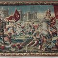 Grande tapisserie de la tenture de “La Jérusalem délivrée”. Atelier de la Marche, Aubusson, XVIIe siècle.