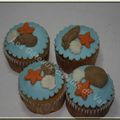 Cupcakes décoration marine