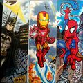 SUPERHEROES BOOKMARK