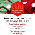 Luttons contre le froid avec les ateliers tricot!