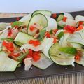 Recette - Salade de courgettes