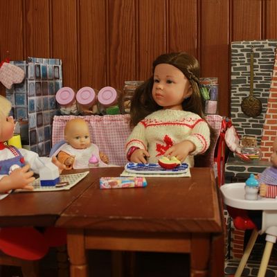 Hortense : goûter avec Angelo 