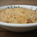 Crumble aux pralinés ChouChou, vous allez adorer le manger !