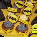 Sweet Table Batman - Etape 4 : Les Cupcakes