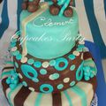 Gâteau baby bear 3D et cupcakes oursons 