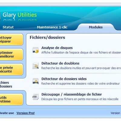 Maintener votre système en forme !