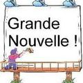 GRANDE NOUVELLE ...!!!