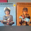 Deux constructions en carton à monter : une voiture et un remorqueur... Des éditions canadiennes "Télédition" de 1981...