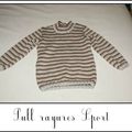 Pull "Rayures Sport" - 3/4 ans - Explications gratuites