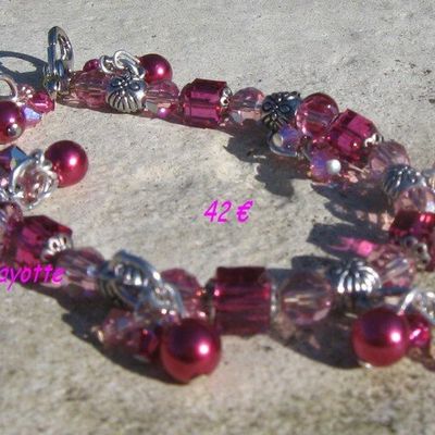 bracelet cubes et breloques